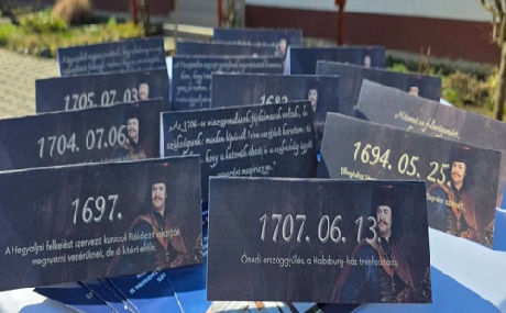 Gasztronómiai tisztelgés: a kuruc kor hangulatát idézték meg a Rákóczi emlékév alkalmából Esztáron