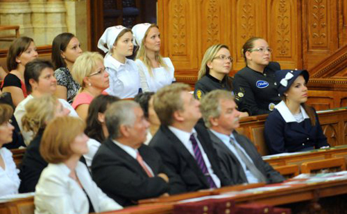 A hungarikum Védőnői Szolgálatot ünnepelték a Parlamentben