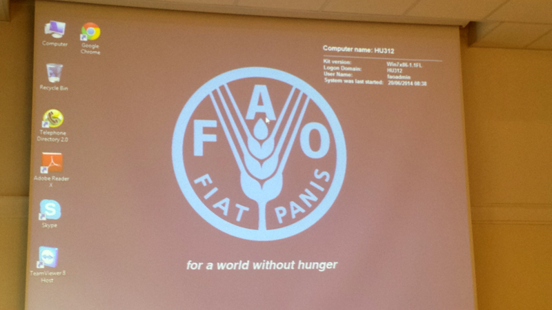 z Egyesült Nemzetek Szervezetének Élelmezésügyi és Mezőgazdasági Szervezete (angolul Food and Agriculture Organization of the United Nations, FAO)