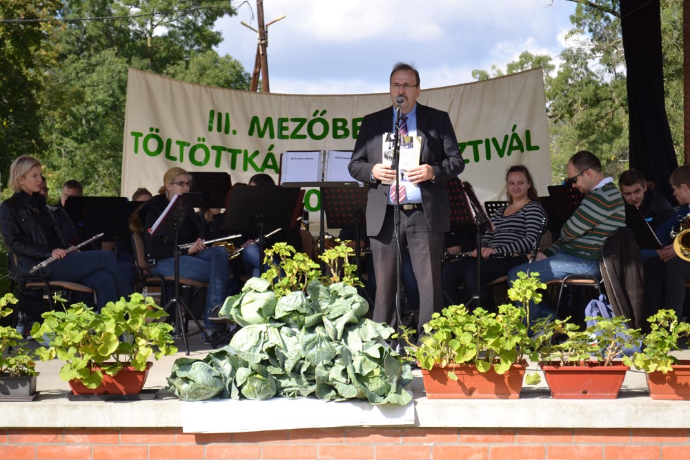 A mezőberényi Települési Értéktár bemutatása a III. Töltöttkáposzta Fesztiválon