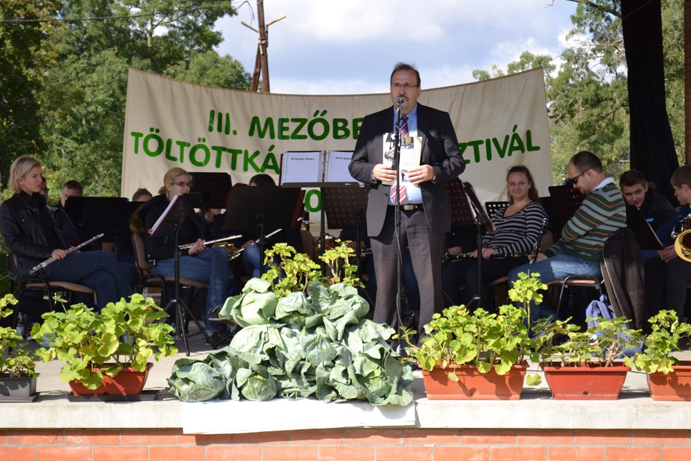 A mezőberényi Települési Értéktár bemutatása a III. Töltöttkáposzta Fesztiválon